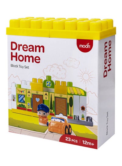 اشتري My Dream House Set Of 23 Pcs, Creative Activity Toy Gift For 12M And Above Toddlers في السعودية