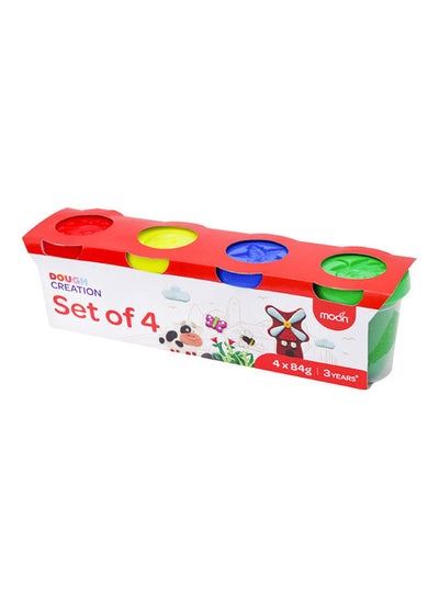 Buy Dough Creations Set Of 4 To 3 Years And Above Diy Clay Toys in Saudi Arabia