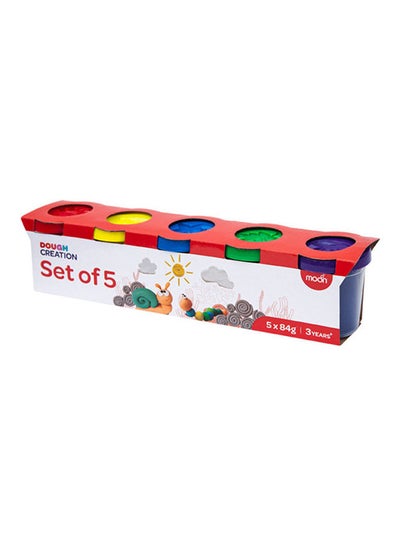 Buy Dough Creations Set Of 5 To 3 Years And Above Diy Clay Toys in Saudi Arabia