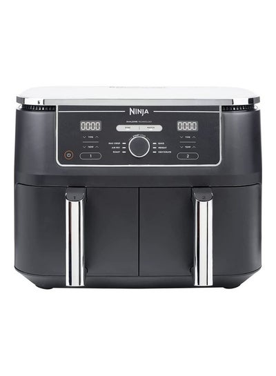 Buy Foodi Max Dual Zone Air Fryer 2 Drawers 6 Cooking Functions 9.5 L 2470.0 W AF400UK Black,‎ Grey in UAE
