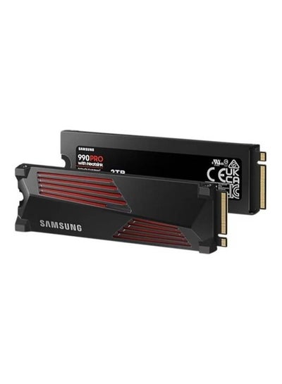 اشتري 990 Pro مزود بمبدد حراري NVMe M.2 SSD بسعة 2.0 تيرابايت 2 TB في مصر