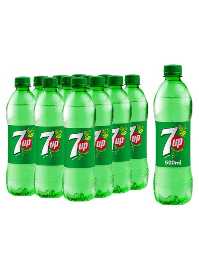 Buy Carbonated Soft Drink Plastic Bottle 500ml Pack of 12 in UAE