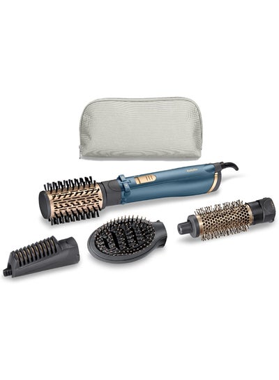 اشتري Air Styler Pro 1000, 38mm Thermal Brush With 2, 2m Swivel Cord, Rotating 50mm Soft Bristle Brush With 2 Heats Plus A Cool Setting lightweight Design & Salon-quality Results, AS965SDE Pearl Shimmer 800grams في السعودية