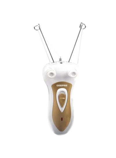 Buy Stay Wow Rechargeable Hair Removal Epilator Brown/White 5.8x23.4x17.6cm in UAE