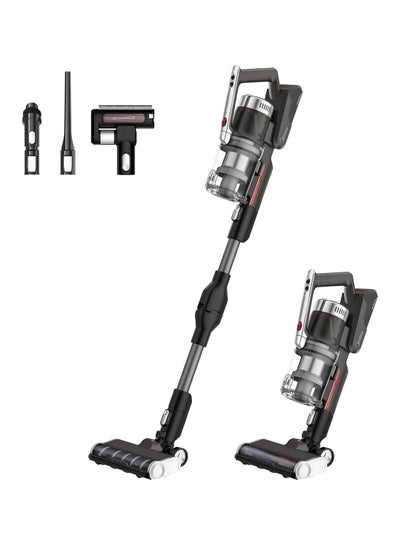 اشتري Cordless Stick Vacuum Cleaner with Powerful BLDC Motor for High Suction Power, 70 Minutes Run Time, Light Weight, One Button Flexible Bend, Motorized Brush for Hard Floor & Carpets 450.0 W P7Flex Black في الامارات