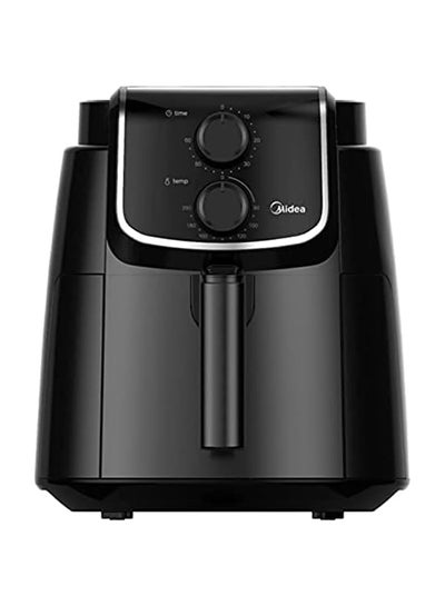 Buy Air Fryer with Dual Cyclone Rapid Hot Technology for Frying, Grilling, Broiling, Roasting, Baking & Toasting, Timer up to 60 minutes Temperature Control 200°C, 3.5 L MFTN35D2 Black in UAE