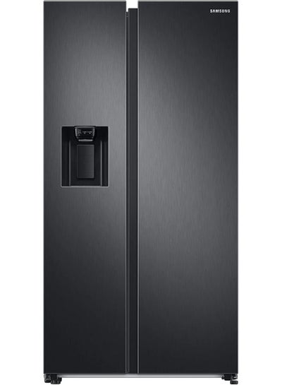 اشتري Side By Side Black Refrigerator With Digital Inverter SpaceMax Technology 634 Liters - Cooling 409L/ Freezing 225L 3000 W RS68A8820B1-MR Black في مصر