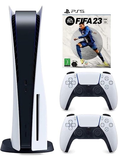 Buy PlayStation 5 Disc Console With Extra Controller and FIFA 23 in Saudi Arabia