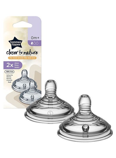 Buy 2 Piece Closer To Nature Slow Flow Teat in Saudi Arabia