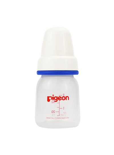 اشتري Slim Neck Plastic Bottle White Cap, Assorted- 50ML في الامارات