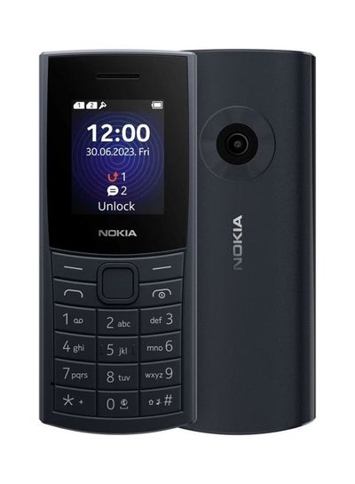 اشتري 110 (2023) Dual SIM Midnight Blue 48MB RAM 128MB 4G - Middle East Version في السعودية