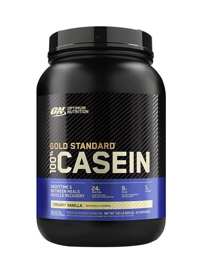 اشتري Gold Standard 100% Micellar Casein Protein Powder, Slow Digesting, Helps Keep You Full, Overnight Muscle Recovery - Creamy Vanilla, 1.81 lbs في الامارات