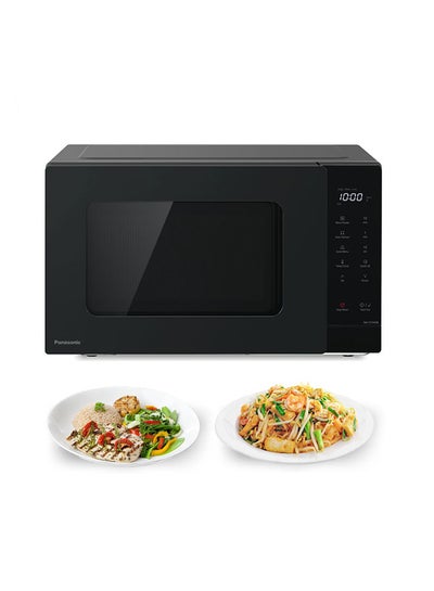 Buy Compact Solo Microwave Oven, Push Open, Auto-Defrost, Child Safety Lock, Touch Operation, Quick 30 Function 25 L 900 W NNST34NB Black in UAE