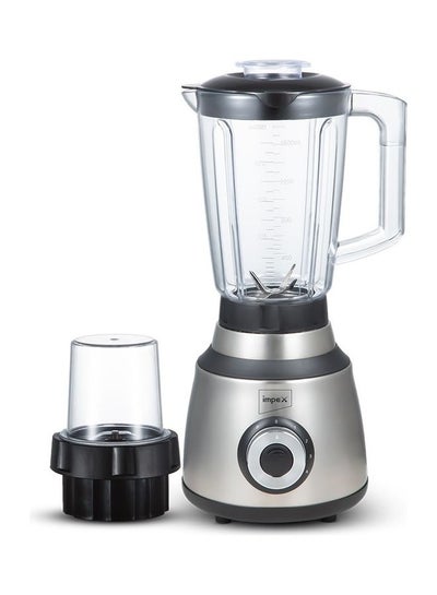 اشتري 2 In 1 Powerful Blender Grinder 600.0 W BL3508 Black & Grey في الامارات