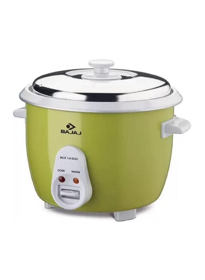 اشتري Rcx 1.8 Duo Rice Cooker 1.8 L 1000.0 W 680104 Metal في الامارات