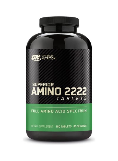 اشتري Superior Amino 2222 Tablets - 80 Servings في السعودية