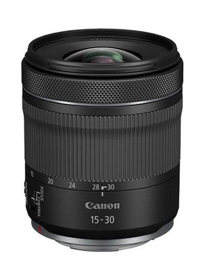 Buy Ultra-Wide-Angle Zoom Lens Rf15-30Mm F4.5-6.3 Is Stm Black in Egypt