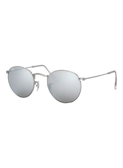 Buy Unisex Mirrored Round Shape Sunglasses - RB3447 019/30 50-21 - Lens Size: 50 mm in UAE