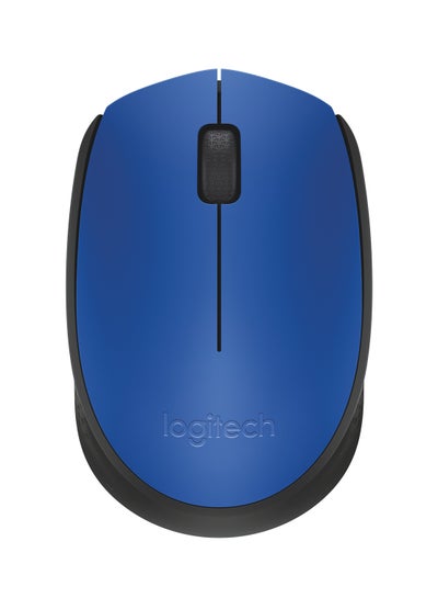 Buy M171 Reliable Wireless Connectivity Mouse, 2.4 GHz With USB Blue in UAE