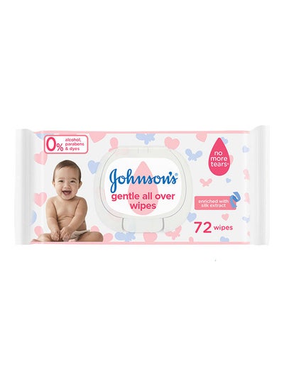 Buy 72-Piece Gentle All Over Wipes in Egypt
