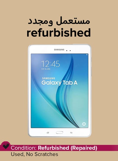 اشتري Refurbished - Galaxy Tab A with S Pen 8.0 inch SM-P350 16GB ROM 2GB RAM Wi-Fi Tablet PC White في الامارات