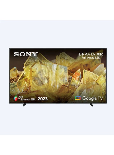 Buy Full Array LED 4K HDR Google Television 75inch (2023 Model) XR-75X90L Black in UAE
