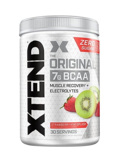 Buy Original 7G BCAA Muscle Recovery + Electrolytes, Strawberry Kiwi Splash - 30 Servings 390 gm in UAE