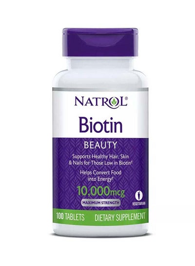 Buy Biotin Beauty Dietary Supplement - 100 Tablets in UAE