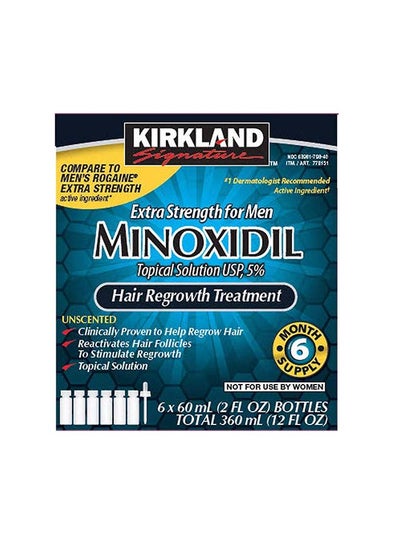 Buy 6-Piece Minoxidil Hair Regrowth Treatment in Saudi Arabia