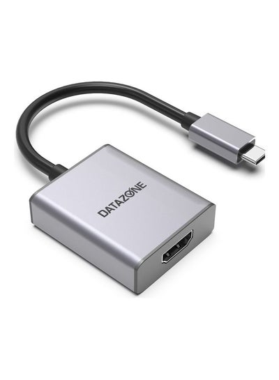 Buy Type-C To HDMi Adapter Grey in Saudi Arabia