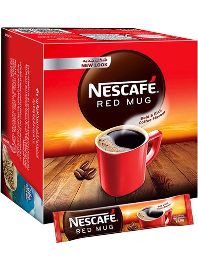 Buy Red Mug Coffee Mix 50 Sticks 1.8grams in UAE