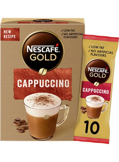 اشتري Gold Cappuccino Coffee Mix 10 Sachets 15.5grams في الامارات