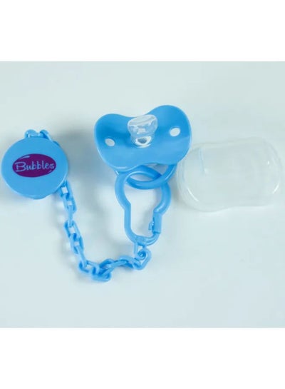 Buy Bubbles pacifier with chain - Assorted in Egypt