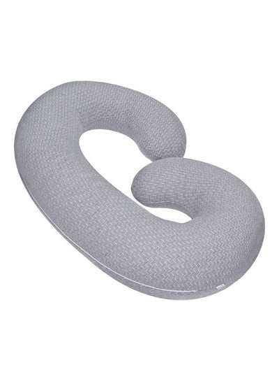 اشتري Bamboo Maternity C-Shape Pillow - Grey في الامارات