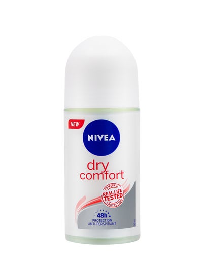 اشتري Dry Comfort, Antiperspirant for Women, Quick Dry, Roll-on White 50ml في مصر