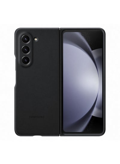 اشتري Galaxy Z Fold 5 Eco-Leather Cover Graphite في الامارات