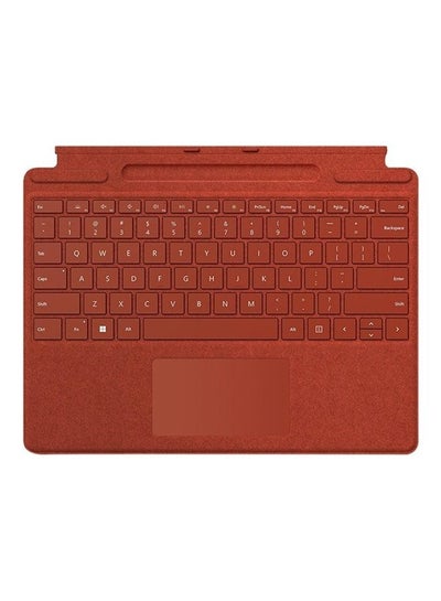 Buy Surface Pro 8 Signature Keyboard Cover Poppy Red in Saudi Arabia
