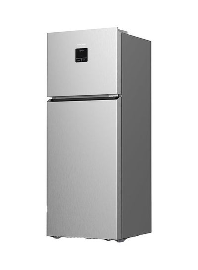 Buy 600L Top Mount Double Door Refrigerator With Led Display, Automatic Defrost Freezer, A+ Energy Efficiency Grade, Super Cooling And Freezer Function, Big Capacity Fridge 476.69 kW KR-RFF600T Silver in UAE