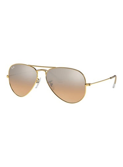 Buy Unisex Pilot Sunglasses - 3025 - Lens Size: 55 Mm in Saudi Arabia