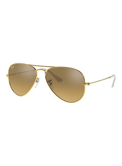 Buy Unisex Pilot Sunglasses - 3025 - Lens Size: 58 Mm in Saudi Arabia