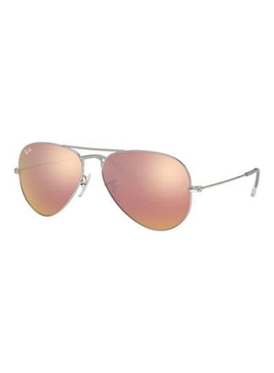 Buy Unisex Pilot Sunglasses - 3025 - Lens Size: 58 Mm in Saudi Arabia