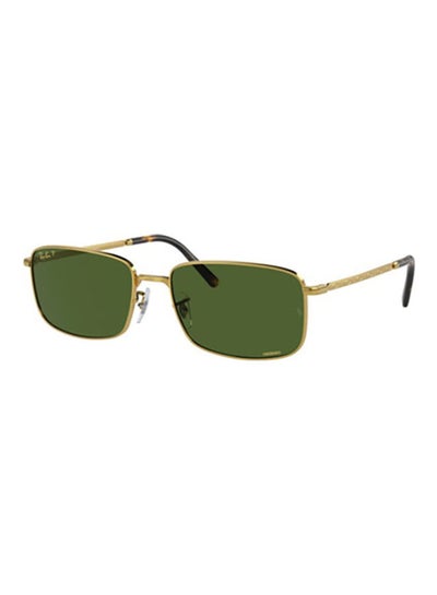 اشتري Unisex Rectangular Sunglasses - 3717 - Lens Size: 57 Mm في السعودية