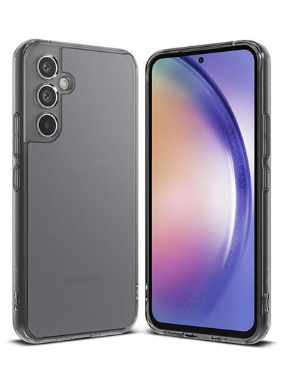 Buy Fusion Series Cover Compatible with Samsung Galaxy A54 5G Case Translucent Anti-Scratch Hard PC Back Shockproof TPU Bumper Protective Phone Case - Matte Black in UAE