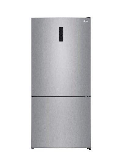Buy Refrigerator With Bottom Freezer, 588 Liter, Silver - GTF569PSAM GTF569PSAM silver in Egypt