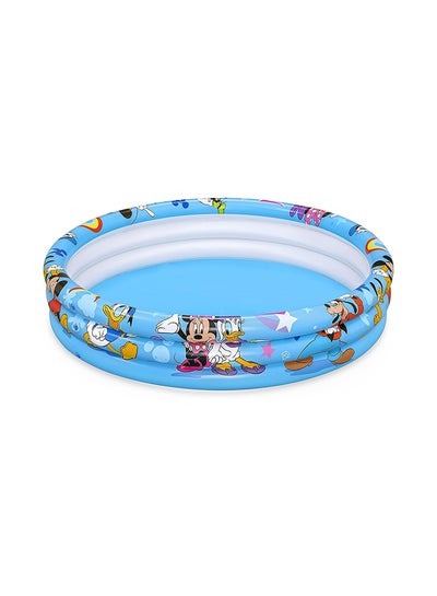 Buy Disney Princess Inflatable Play Pool With Repair Patch 1.22mx25cm in UAE