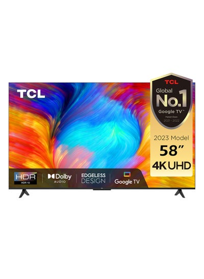 58 Inch 4K UHD Smart TV With Built-In Chromecast And Google Assistance ...