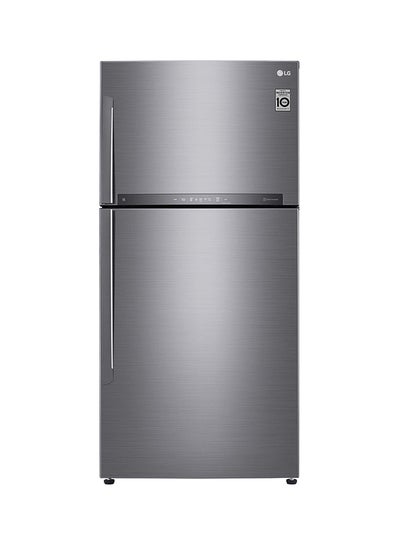 Buy Refrigerator 13.3Cu.ft, Freezer 4.6Cu.ft, ThinQ (wifi) LT19HBHSIN Platinum Silver in Saudi Arabia
