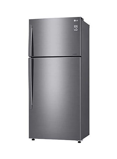 Buy Top Freezer Refrigerator With Smart Inverter Compressor LT18CBBSIN Platinum Silver in Saudi Arabia