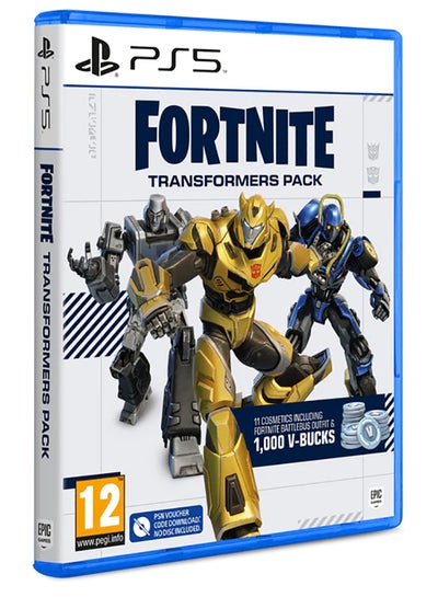 Buy Fortnite - Transformers Pack PS5 PEGI  (No Disc Included) - PlayStation 5 (PS5) in Egypt