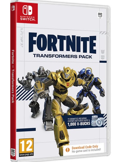 Buy Fortnite - Transformers Pack PEGI (No Disc Included) - Nintendo Switch in UAE